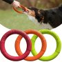 1PC Durable Dog Flying Discs - Interactive Pet Toys For Training Pulling And Chewing - Floats On Water