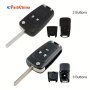 Premium 2/3 Buttons Car Key Fob Case Shell - Perfect Fit For Opel/for Zafira/for Vauxhall For Astra For Insignia For Vectra For Corsa