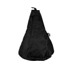 600D Triangle Cross Over Bag Black