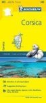 Corse-du-sud Haute-corse France Local Map 345 Sheet Map Folded
