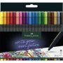 Faber-Castell Gripfine Pen - 0.4 Mm Wallet Of 20