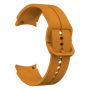 Silicone Split Strap For Samsung Galaxy Watch 4- Orange