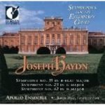 Symphonies For The Esterhazy Court Apollo Ensemble Hsu Cd
