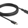Delock 87975 Laptop Charging Cable USB Type-c Male To Dell 7.4 5.0MM Male