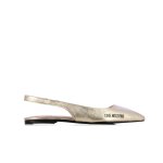 Rubber Logo Pump -platinum