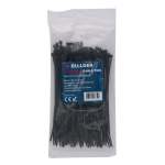 Lockdown 150MM Cable Ties 100 Pcs - BLACK-PCB-CT-25150