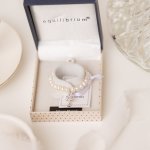 Freshwater Pearl Christening Keepsake Bracelet Assorted - Cross