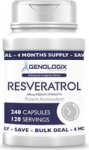 Resveratrol Bulk 500MG 120 Doses X 240 Capsules