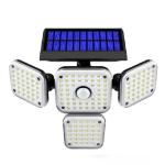 Solar Powered Sensor Wall Light With 144 Bright LED