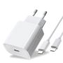 Fast Charger Pd 20W + Type C To Type C Charging Cable - 1M