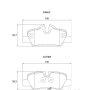 Kbc Brake Pads Rear For MINI - Spares Direct
