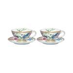 Maxwell & Williams Maxwell And Williams 2 Piece 90ML Mystique Espresso Cup & Saucer Set Multicoloured