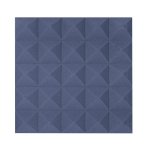 Acoustic Panel Pyramidfoam 500X500MM Grey