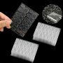 1200PCS/50 Sheets Waterproof Breathable Jelly Double Sided Adhesive Tabs Nail Glue Sticker False Nail Tips For Manicure Regular Size