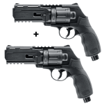 T4E HDR50 Revolver 11 Joules+ Double Deal 0.50 Caliber Black