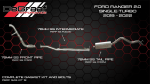 Ford Ranger 2.0 Single Turbo Degraaf Sbs Performance Exhaust For