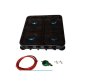 4 Plate Gas Stove With Fittings Black