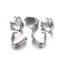 304 Stainless Steel Snap On Bails 10.5 10.5 5.5MM 10PCS