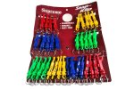 Key Rings Snap Klip 36 Piece