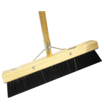 Broom Platform Soft Black 300MM Steel Fitting