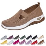 Orthopedic Shoes For Women Wide Width Breathable Walking Comfortable Slip On Non Slip Food Service Lightweight Arch Support Snea