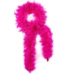 Sogugom Pink Bulk Feather Boas - 35G 2 Yards Boa Feathers For Christmas Tree Women Dancing Craftting Party And Festival Decorati