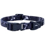 Rogz Fusion Classic Medium Collar - Midnight Black Waggs Online Pet Shop