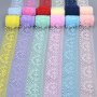 1 Roll Embroidered White Lace Trim Ribbon For Crafts Diy Clothing Decoration 9.14 Meter 3.99 Cm Wide Diy Sewing Accessories