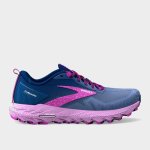 Women's Cascadia 17 Trail Running Navy purple _ 180762 _ Blue - 7.5 Blue