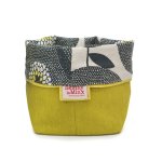 Reversible Soft Bucket - Flowerfields - Penny Black - 22 X 28CM For 18-20CM Nursery Pot