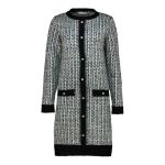 Long Sleeve Lurex Knitwear Dress