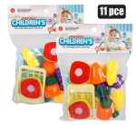 Playset Food Cutting Set 11PC 29X16CM Marketplace Brits Bros