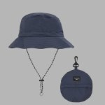 Uv Protection Classic Fresh Fisherman Hat Portable Folding Style Solid Color Bucket Hat Breathable For Summer Fishing Hiking Out