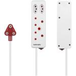 4 Way Surge Extension Lead M NX-7504-5-WT