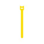 Hook&loop Wrap Strap 12X200 Yellow 1PKT Of 100