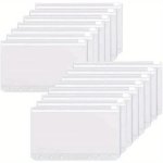 Waterproof A6 Binder Pouches - 6-HOLE Zippered Pvc Cash Envelopes For Budgeting Loose Leaf Notebook & Planner Compatible
