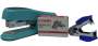 Dloffice Basic MINI Half Strip Stapler Set Blue Includes