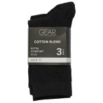 Socks 5PK Mens Trouser - Black