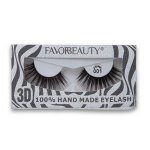 Falke False Eyelashes 100% Mink Hair Silver Black 3D 001