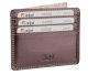 ADPEL Dakota Leather Card Holder Brown