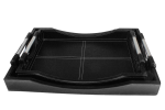 Leather Serving Tray Set - Twin Set Of 42 & 50CM Trays