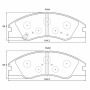 Ferodo Brake Pads Front For Kia Cerato