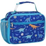 Brainybees Kids Lunch Bag Boys - Insulated Kids Lunch Box Reusable Lunchbox With Water Bottle Holder Toddler Lunch Tote Bag For