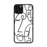 Custom Printed Tpu Cases - Apple Iphone 11 Pro & 39 Line Face& 39 By