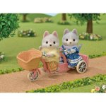 Husky Sylvanian Families Tandem Cycling Set