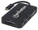 Manhattan Usb-c 4-IN-1 Audio video Converter 152600