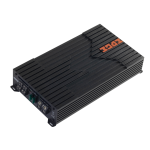 Class Ab 4 Channel Amplifier 4 X 100W Rms @ 4 Ohm Edge Heatsink Auto Sense Internal Fan Cooling 58 X 310 X 224MM