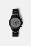 Black Chronograph Watch - O Black
