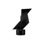 Mild Steel 250 Complete Rotating Cowl And Round Base - Mild Steel