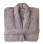 Club Classique Coral Fleece Bathrobes - Various Colours & Sizes - Lge / Taupe